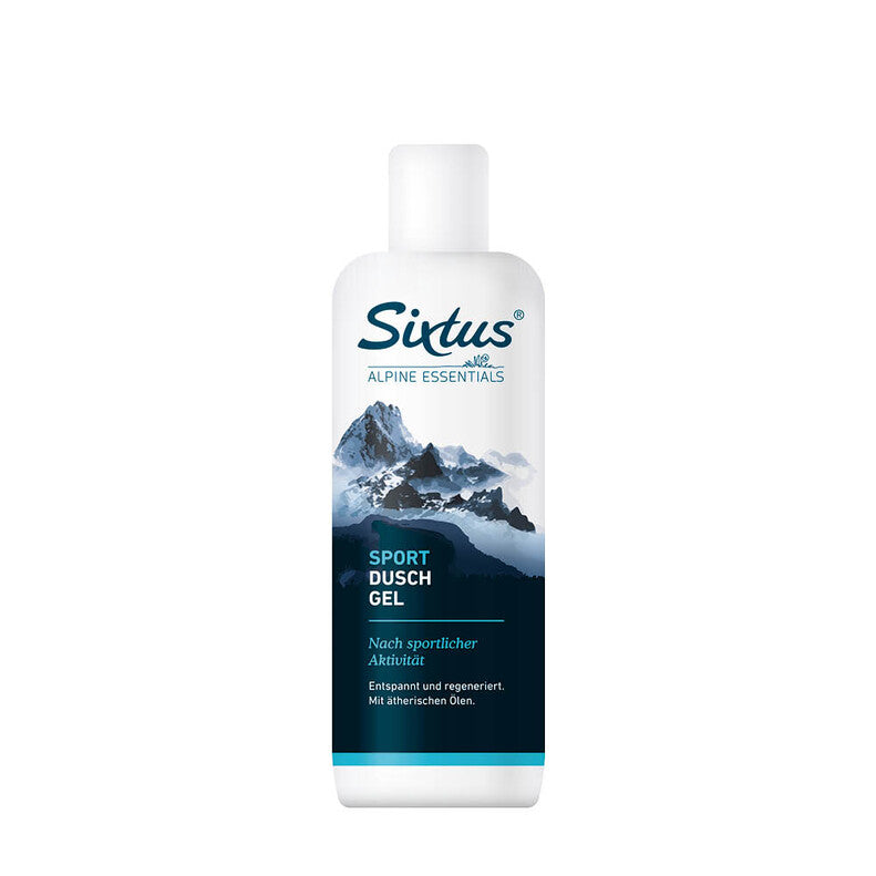 Produktdarstellung vom Sixtus Sport Duschgel in der 500 ml Flasche